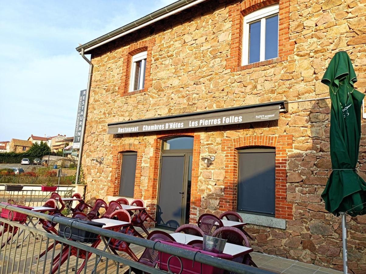 Bed and Breakfast Les Pierres Folles Rozier-en-Donzy Exteriér fotografie
